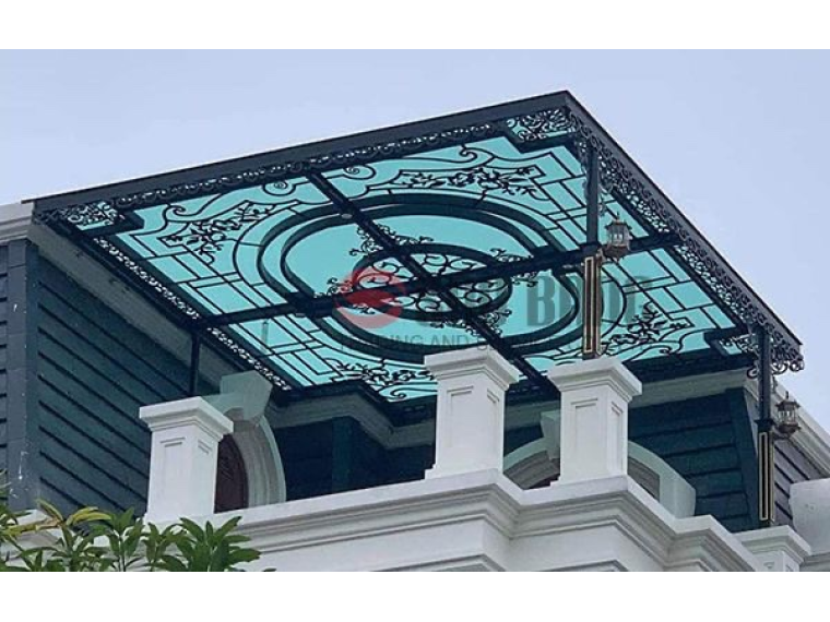 MÁI KÍNH SẮT MỸ THUẬT