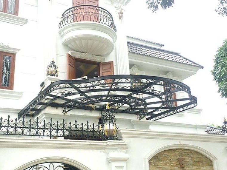MÁI KÍNH SẮT MỸ THUẬT