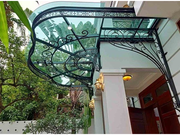 MÁI KÍNH SẮT MỸ THUẬT