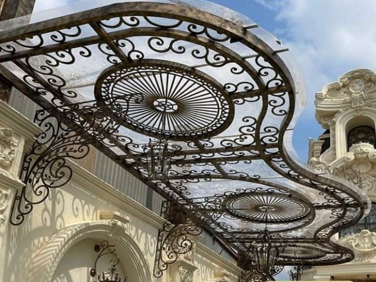 MÁI KÍNH SẮT MỸ THUẬT