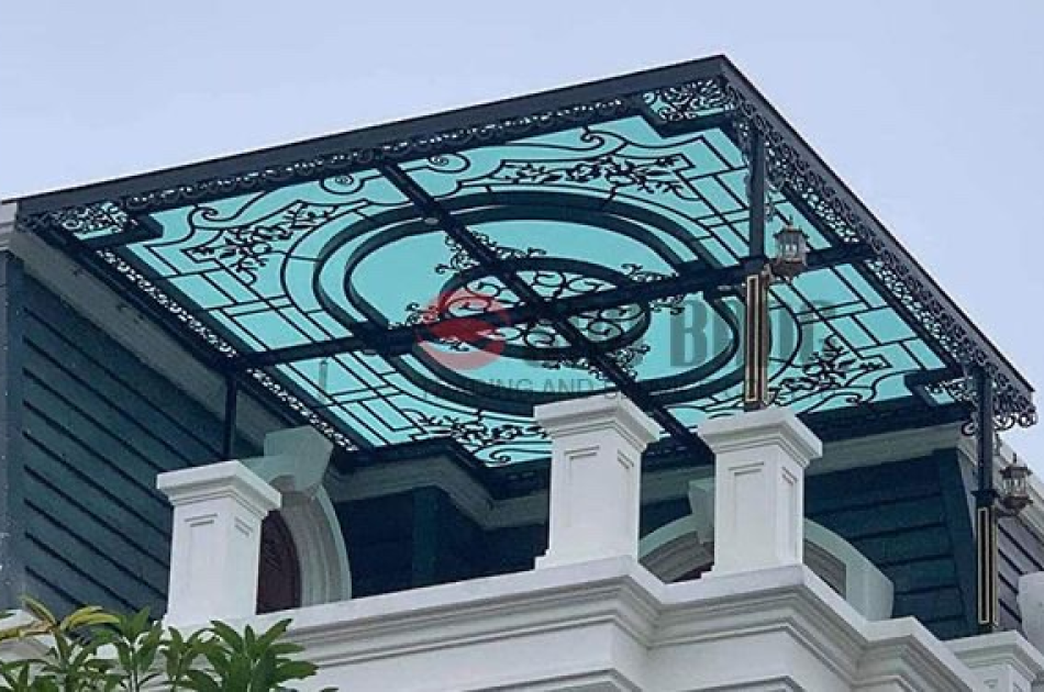 MÁI KÍNH SẮT MỸ THUẬT