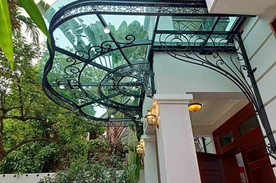 MÁI KÍNH SẮT MỸ THUẬT