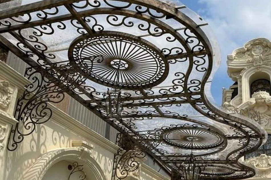 MÁI KÍNH SẮT MỸ THUẬT